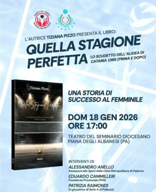 Presentazione del libro ” Quella stagione perfetta”: un’impresa storica dello sport siciliano